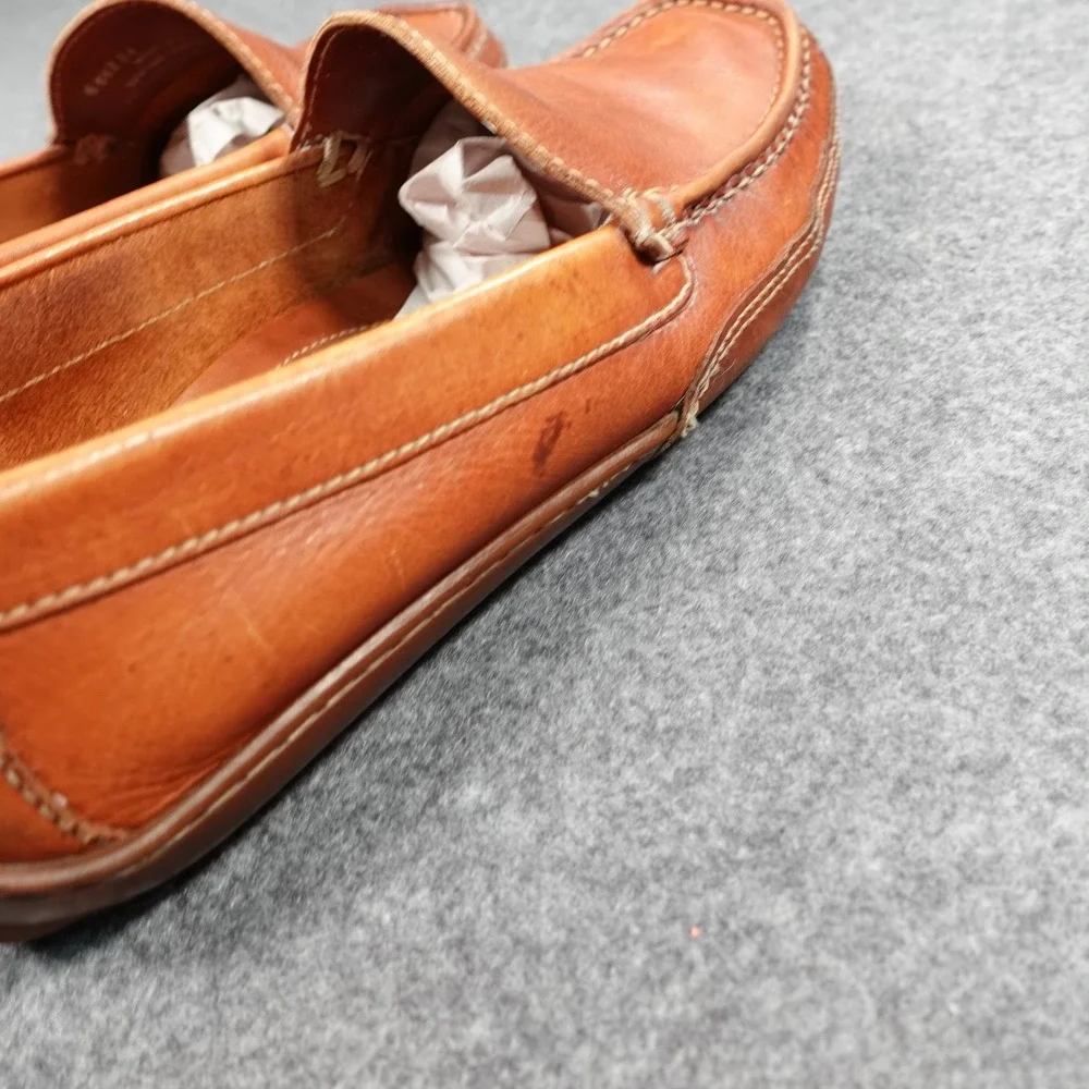 Giorgio Brutini‎ Glove Mens Tan Leather Driving Loafers 688234 Size 10.5 M